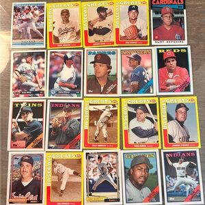 Baseball Greats Card Lot Mint Condition